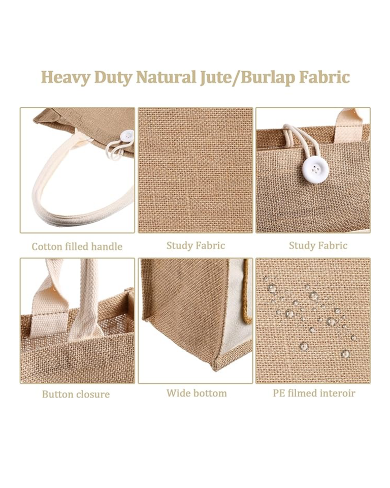 BURLAP-uous Tote